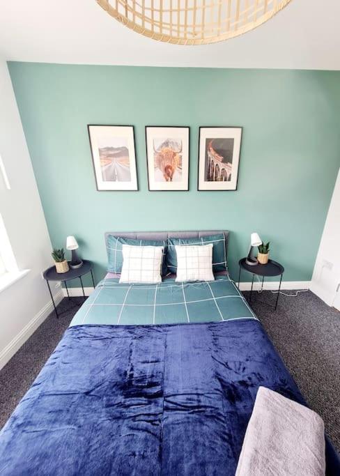 Spacious 5Bed House, Free Parking, No Party ! Glasgow Bagian luar foto